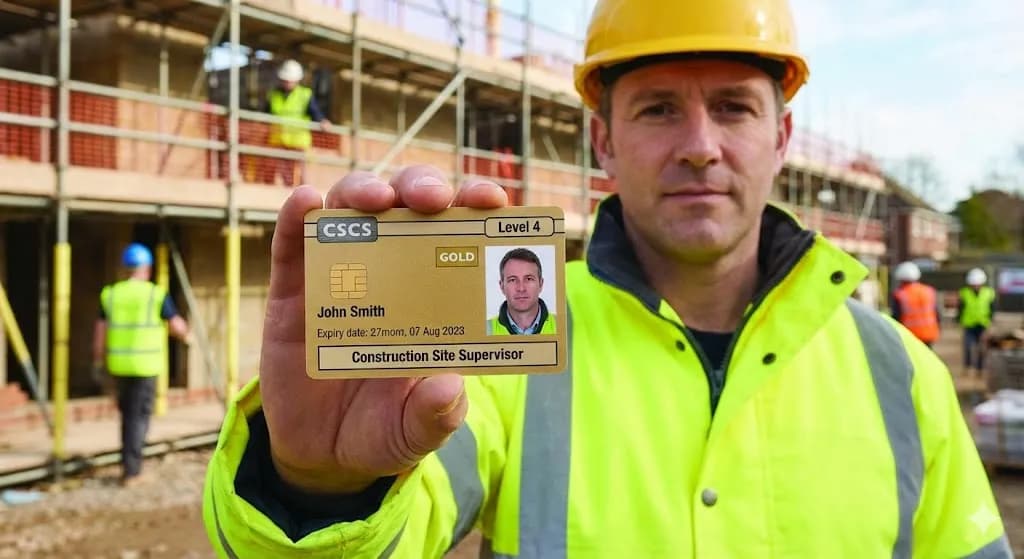 Level 4 – General Site Supervisor (Gold Card)